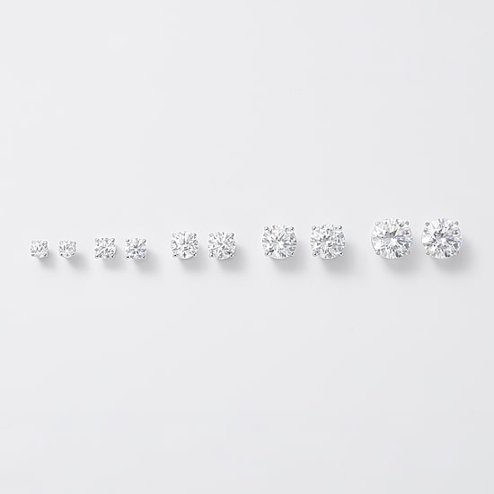 Ever Star 1 CT. T.W. Lab-Grown (G / SI1-SI2) Diamond 10K or 14K Gold Round Stud Earrings