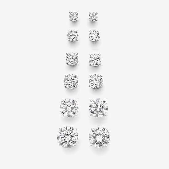 ( G/SI1-SI2 ) 1/4 CT. T.W. Lab-Grown Diamond 14K Gold Round Stud Earrings