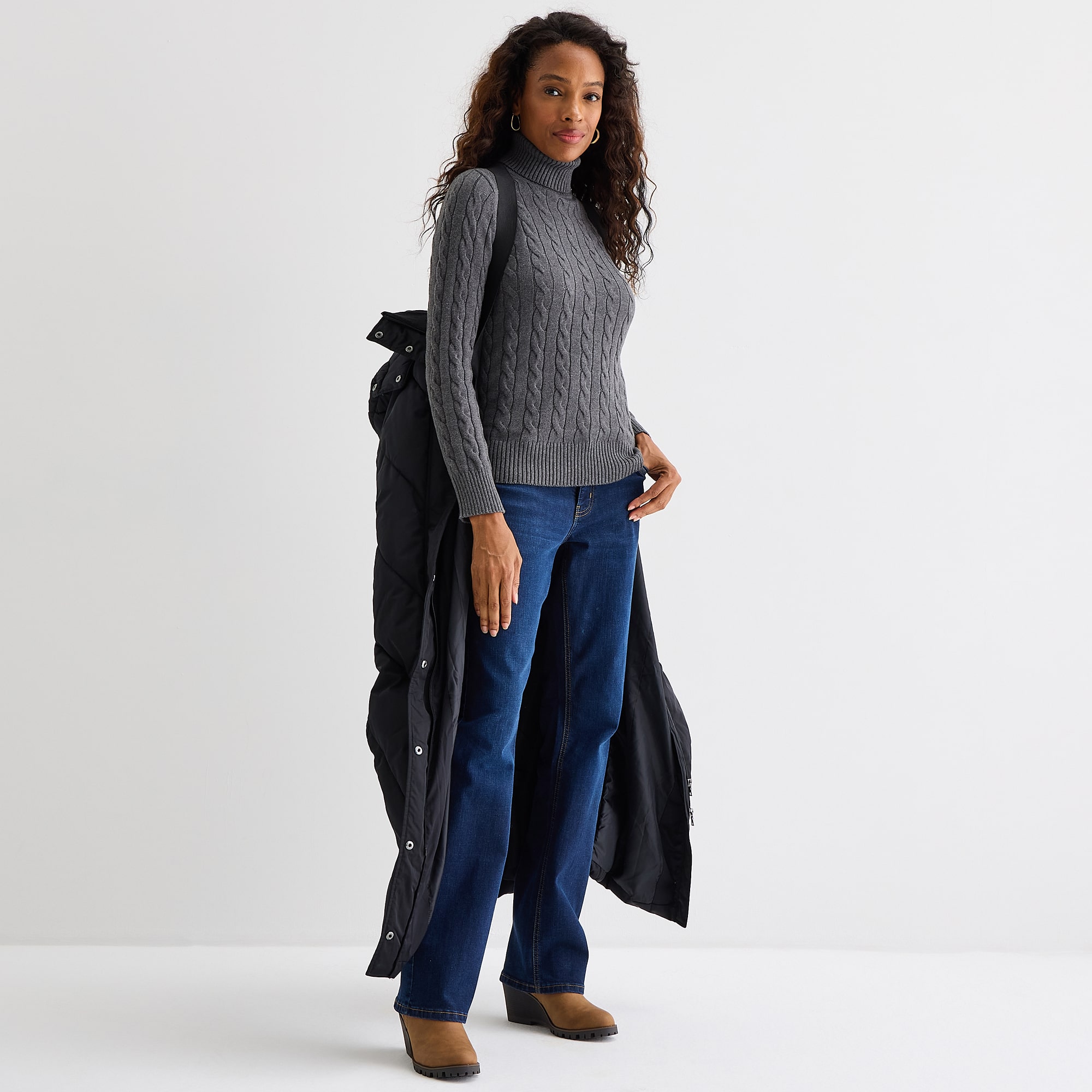 St. John's Bay Womens Heavyweight Jacket