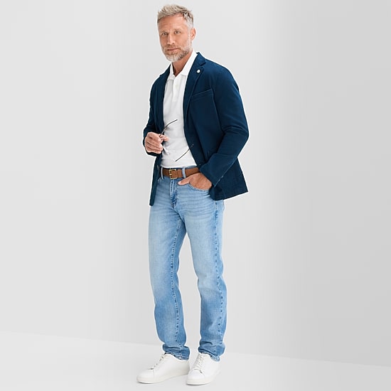 St. John's Bay Mens Stretch Fabric Classic Fit Blazer