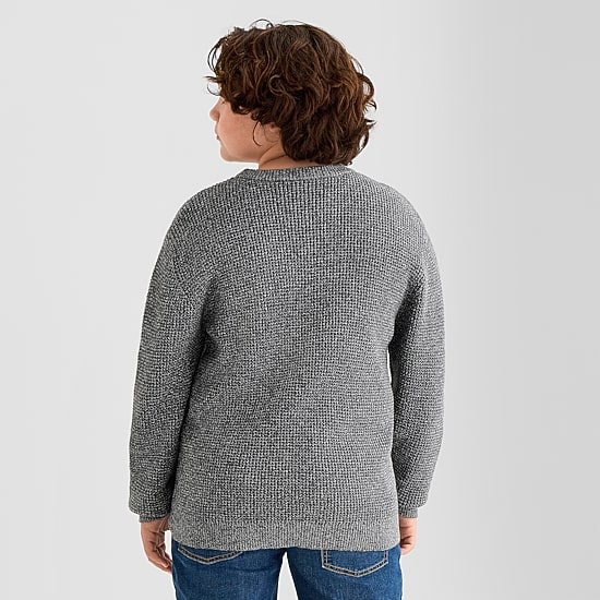 Thereabouts Little & Big Kid Boys Crew Neck Long Sleeve Pullover Sweater