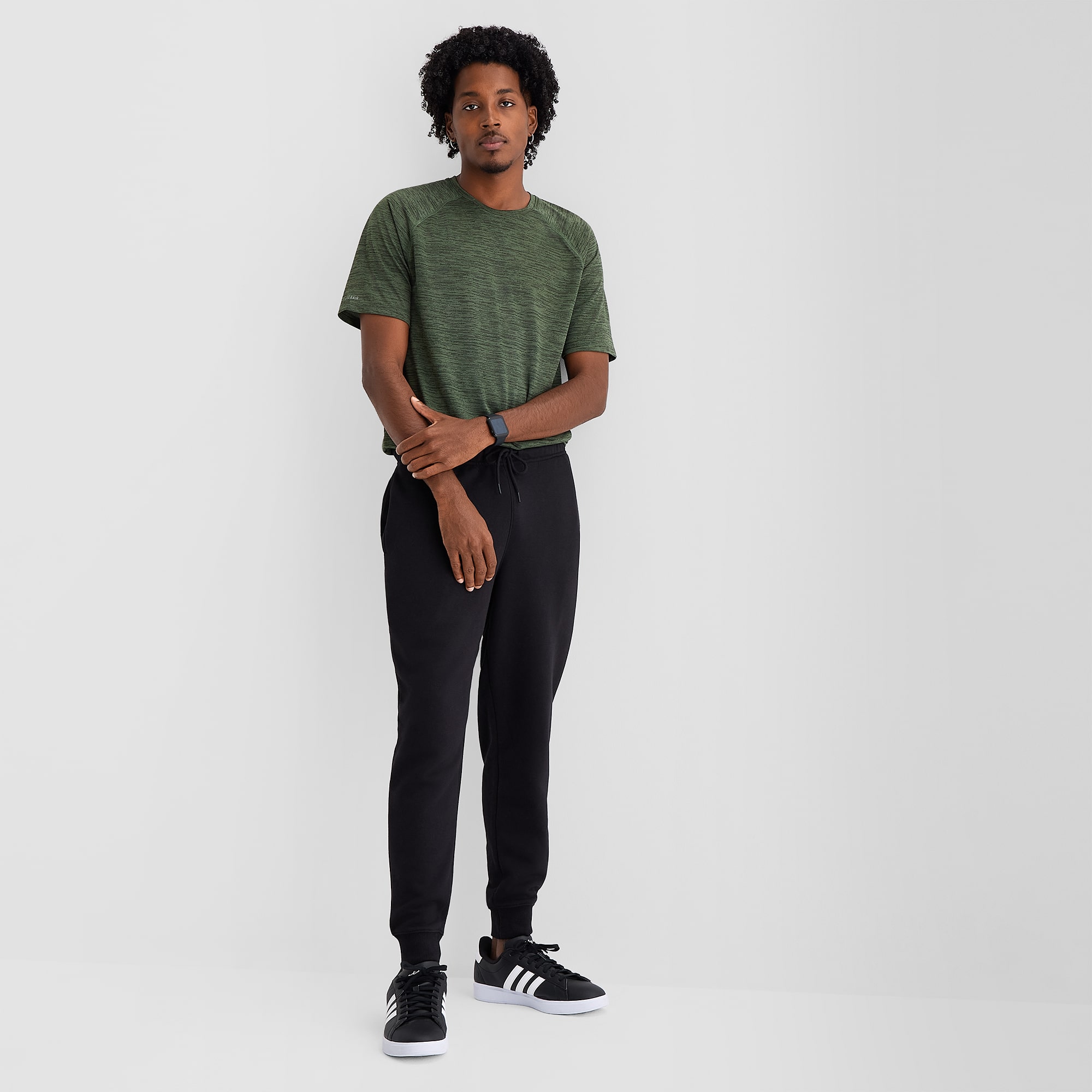 Xersion Quick Dry Cotton Blend Mens Cuffed Regular Fit Fleece Active Jogger Pant