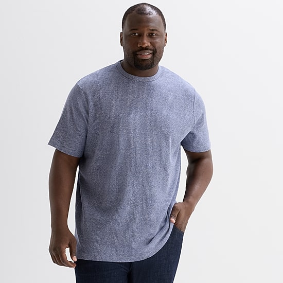 Shaquille O'Neal XLG™ Mens Crew Neck Short Sleeve Big and Tall T-Shirt