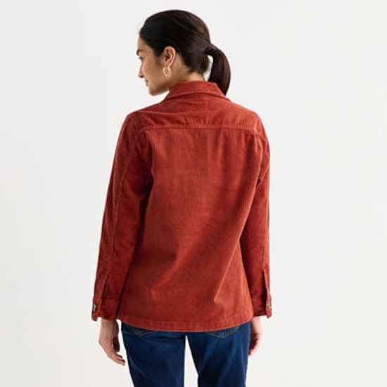 St. John's Bay Womens Midweight Shirt Jacket