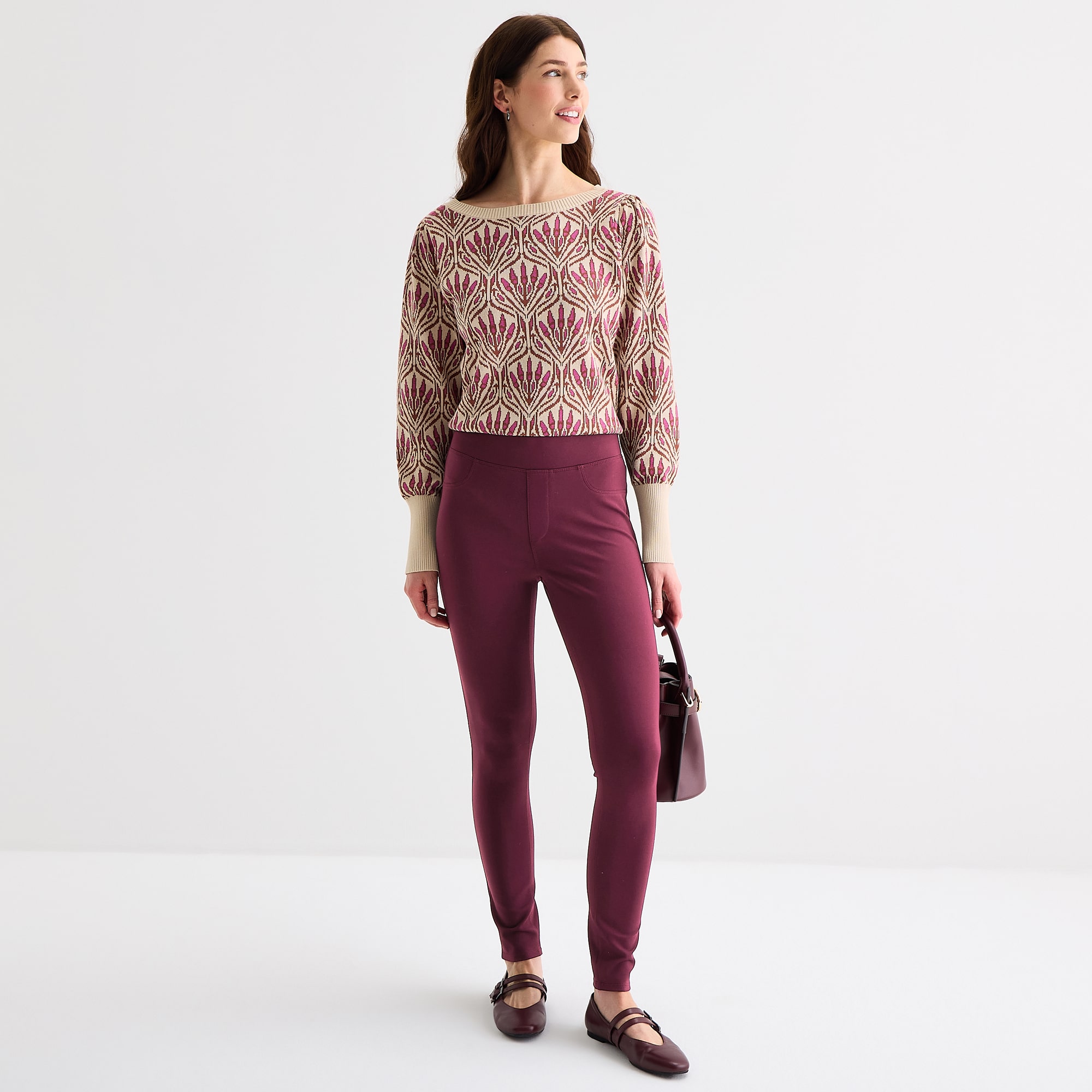 St. John's Bay Womens Skinny Pull-On Pant