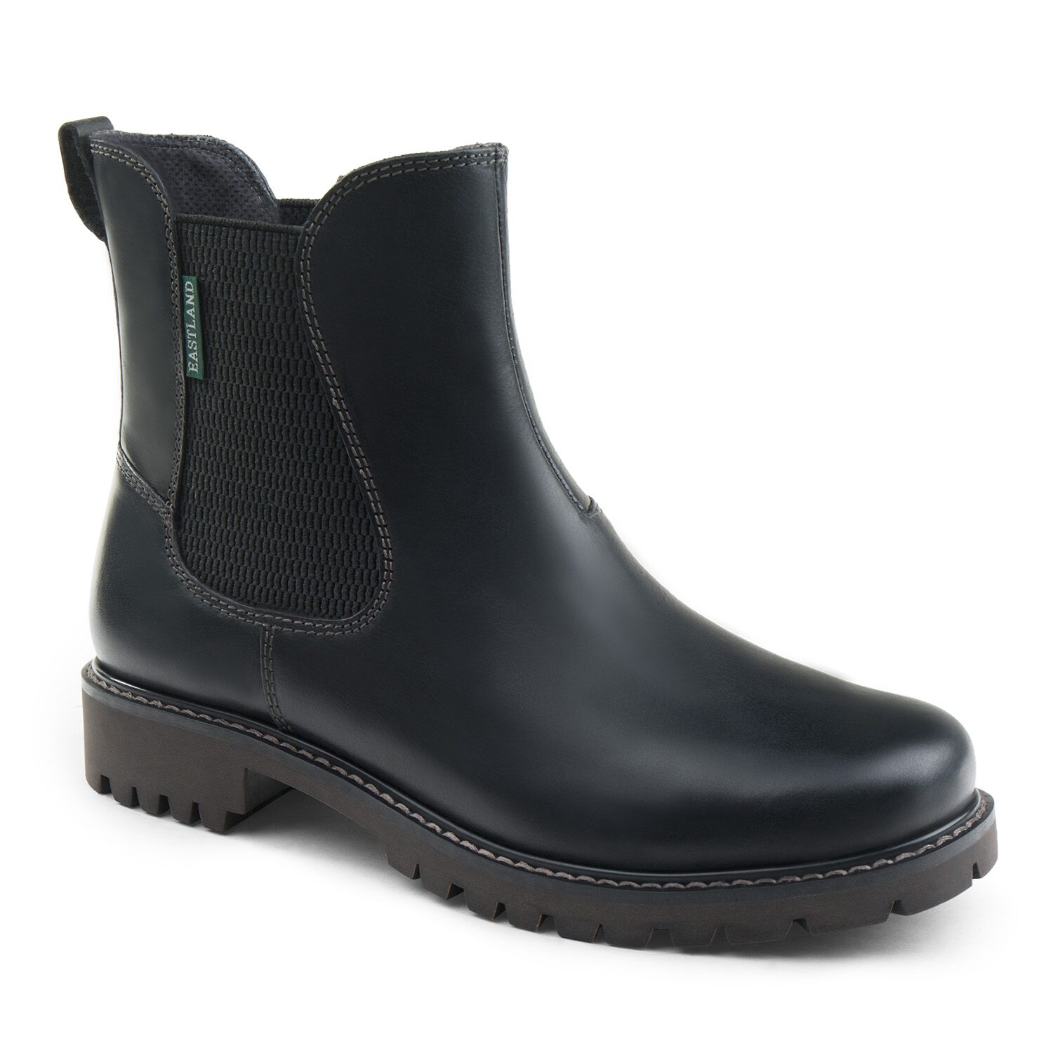 Eastland Womens Ida Stacked Heel Booties