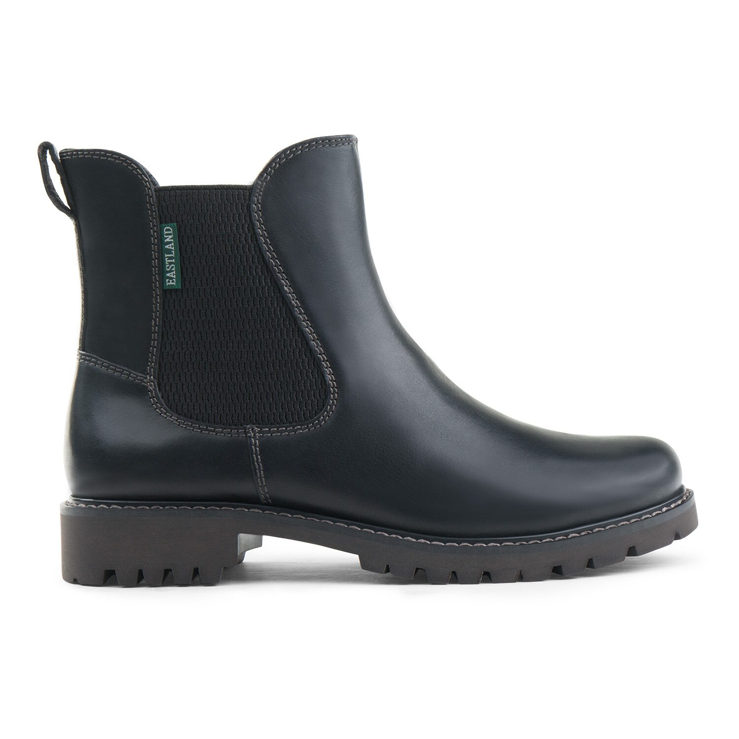 Eastland Womens Ida Stacked Heel Booties