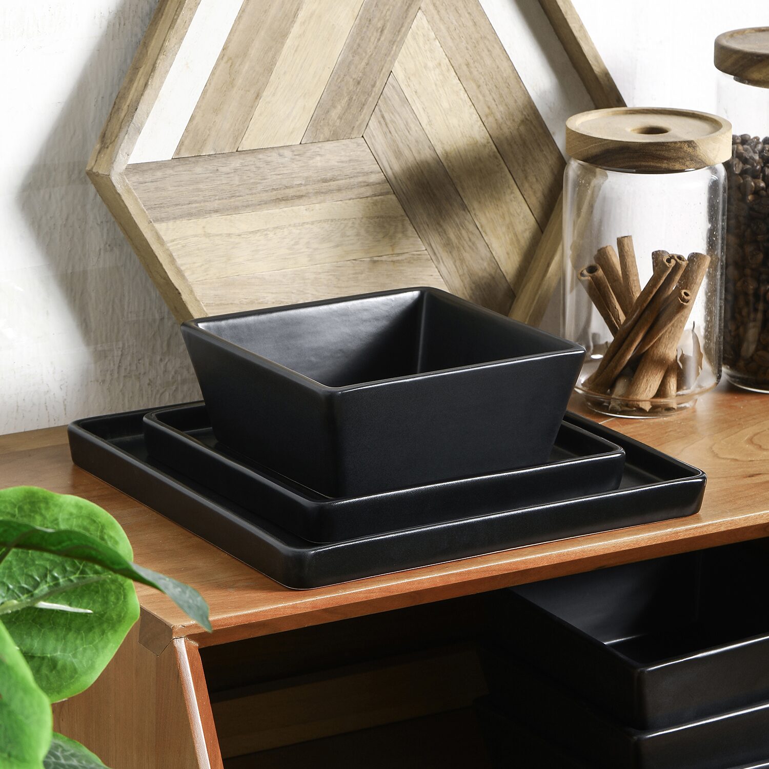 Stone + Lain Grace 12 Piece Dinnerware Set
