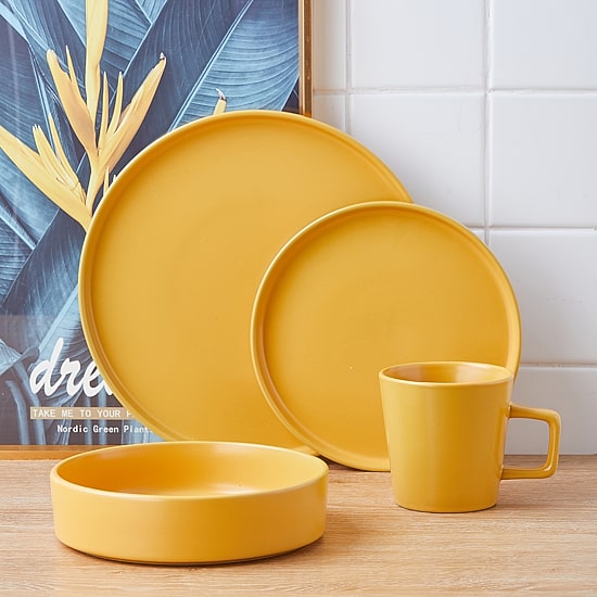 Stone + Lain Cleo 16 Piece Dinnerware Set