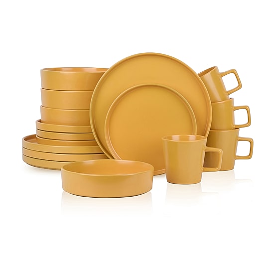 Stone + Lain Cleo 16 Piece Dinnerware Set