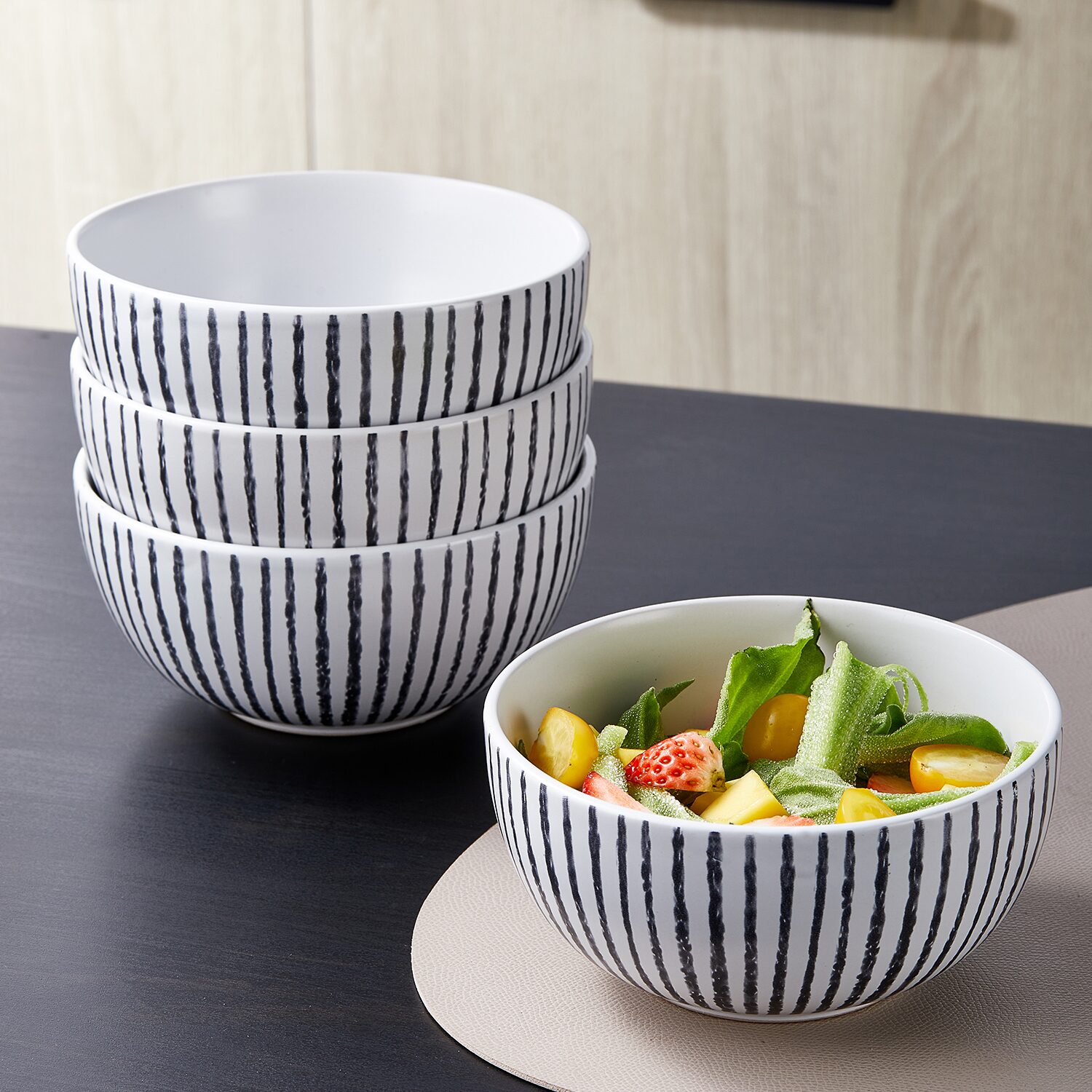 Stone + Lain Nova 16-pc. Stoneware Dinnerware Set