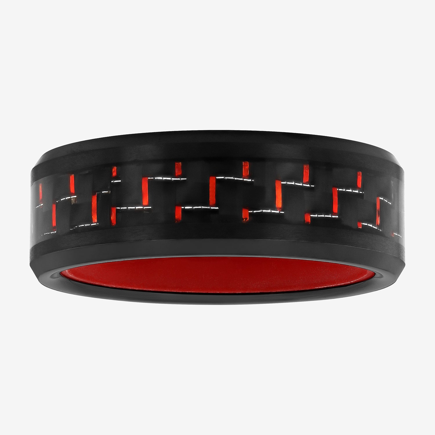 Mens 8MM Tungsten Wedding Band
