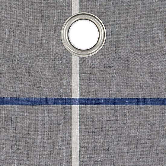 Under the Stars Kids Hayden Plaid Grommet Top Energy Saving 100% Blackout Single Curtain Panel