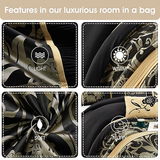 Stratford Park Katelin 9-pc. Lightweight Comforter Set