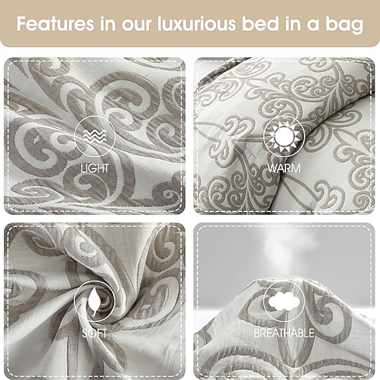 Stratford Park Alethea 9-pc. Lightweight Comforter Set
