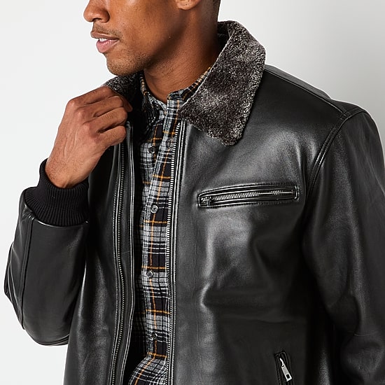 Victory Mens Leather Midweight Jacket