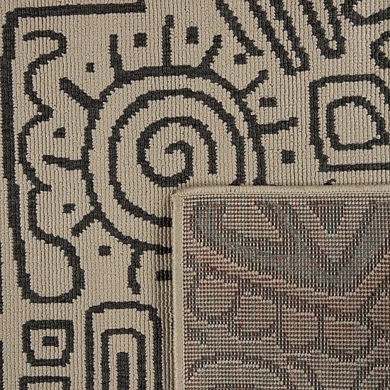LR Home Abstract Tribal 24"X36" Indoor Outdoor Rectangular Accent Rug