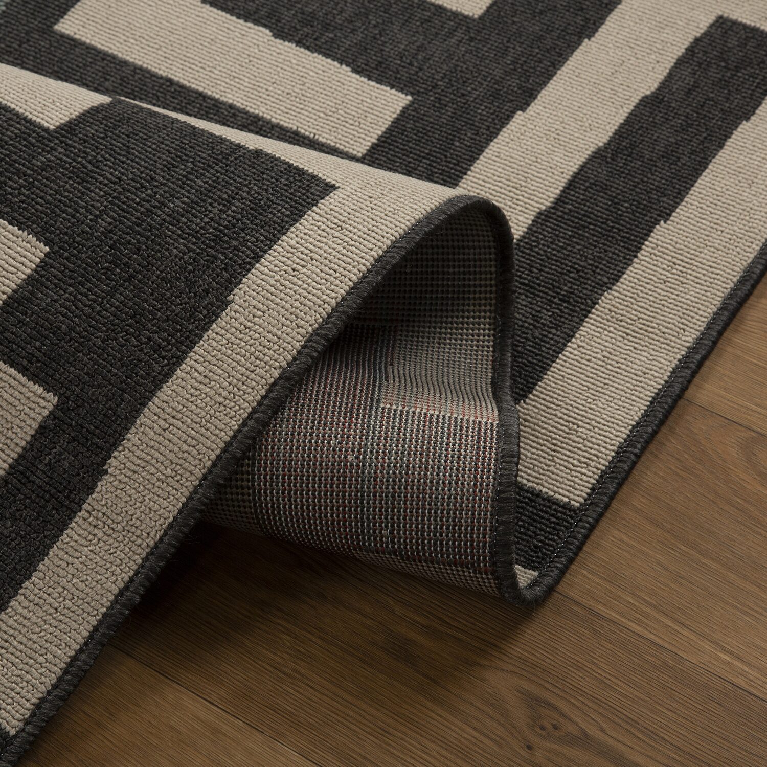 LR Home Graphic Print Indoor Outdoor Rectangular Area Rug