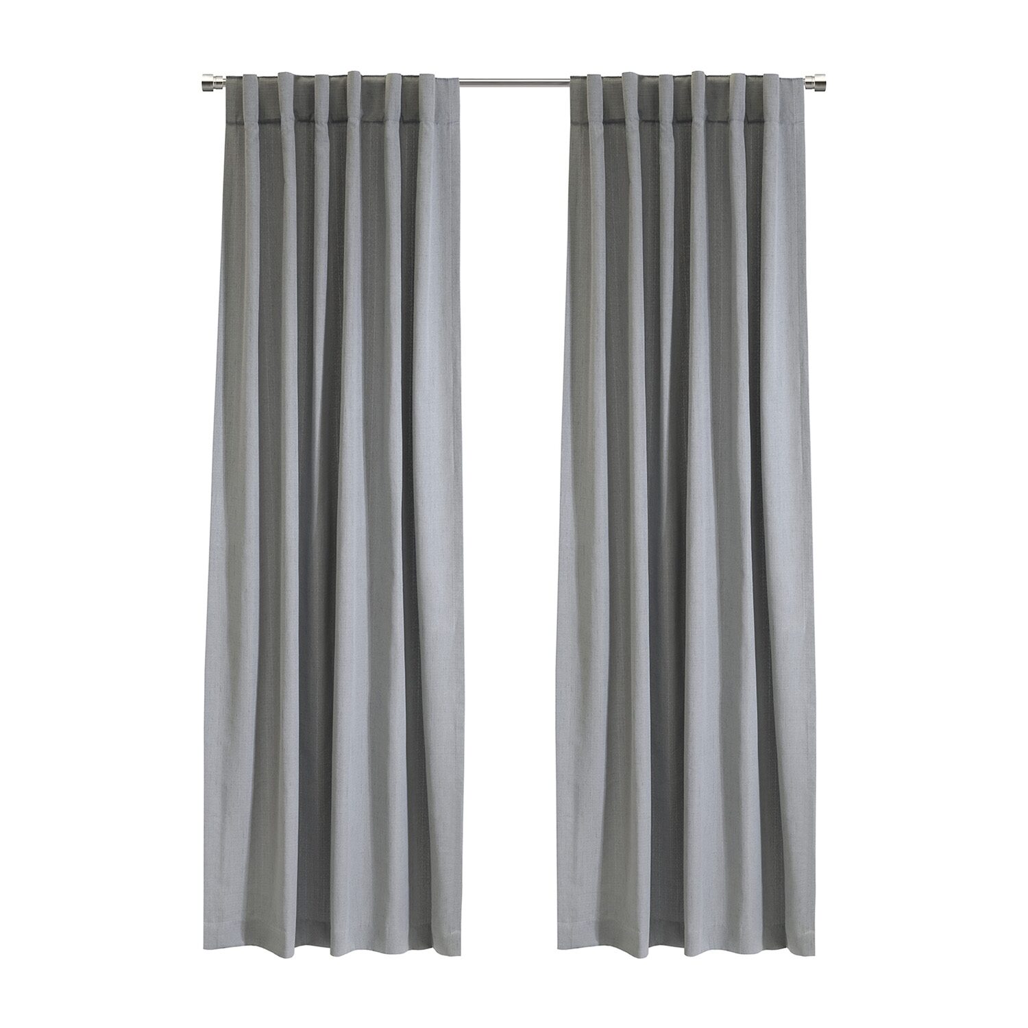 Habitat Mulberry Rod Pocket Back Tab Light-Filtering Single Curtain Panel