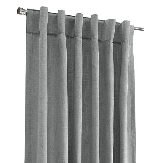 Habitat Mulberry Rod Pocket Back Tab Light-Filtering Single Curtain Panel