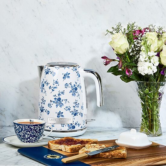 Laura Ashley 1.7 Liter Jug Tea Kettle