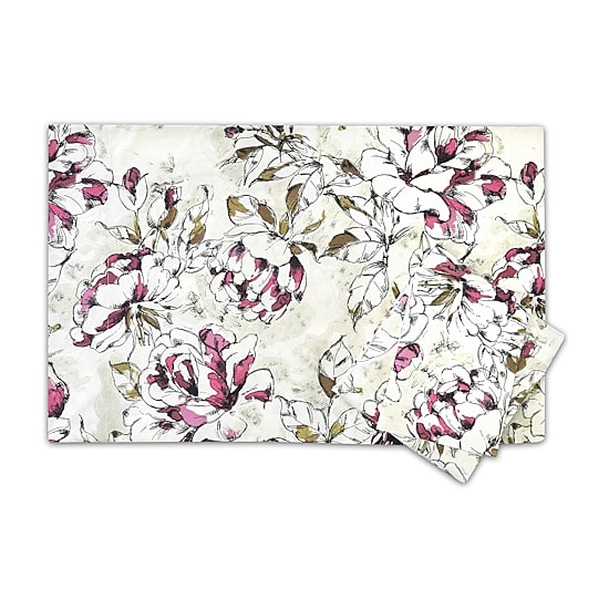 Sweet Home Collection™ Dolce Printed Sheet Set, Double Brushed Microfiber