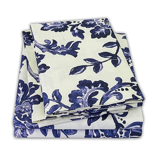 Sweet Home Collection™ Tuscany Printed Sheet Set, Double Brushed Microfiber