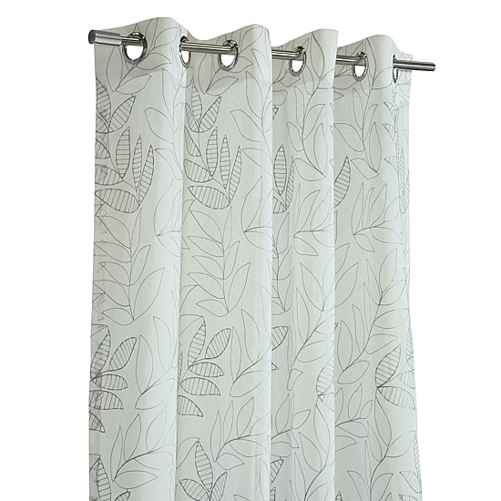 Habitat Valentina Grommet Top Sheer Single Curtain Panel