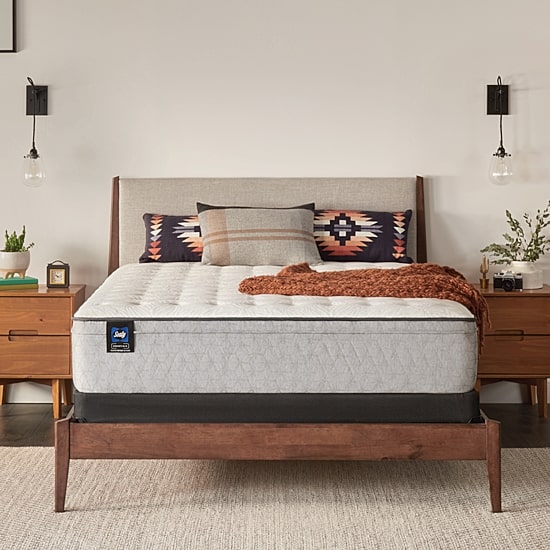 Sealy Masterbrand Essentials Myrtle 12" Medium Euro Top - Mattress + Box Spring