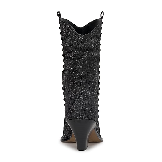 JS Jessica Simpson Womens Zolini Stacked Heel Cowboy Boots