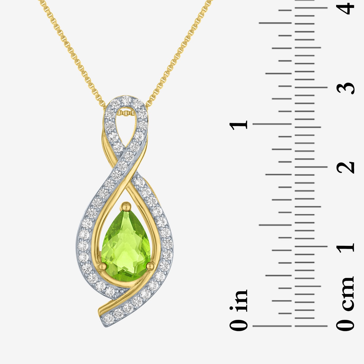 Womens Gemstone 14K Gold Over Silver 2-pc. Pear Jewelry Set