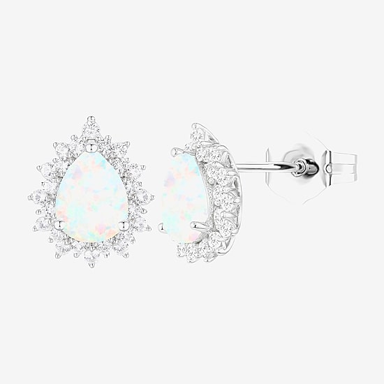 Gemstone Pear 3-pc. Pendant Necklace Set