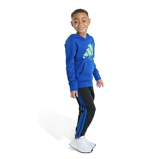 adidas Little Boys Fleece 2-pc. Pant Set