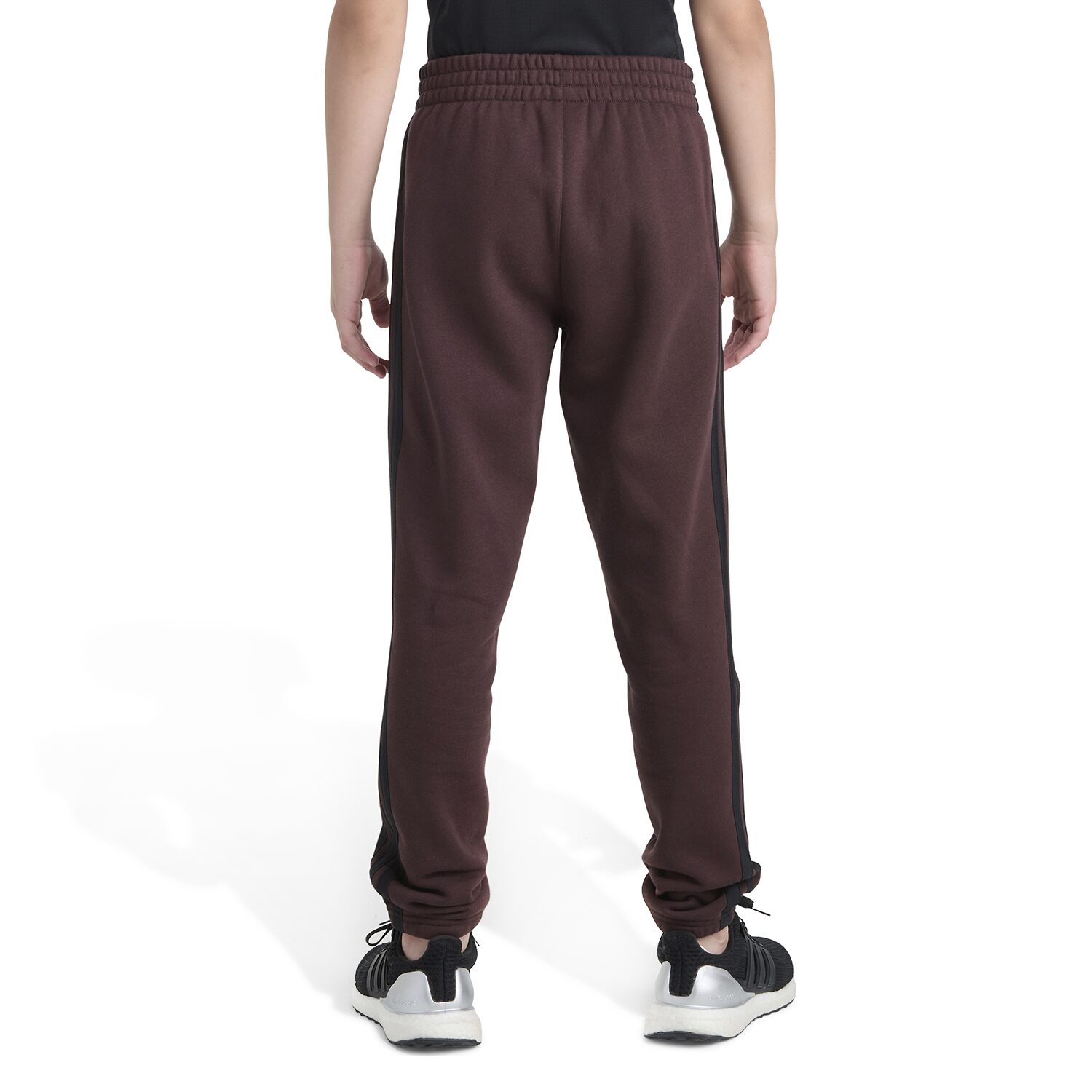 adidas Big Kid Boys DRAWSTRING WAIST Cuffed Mid Rise Regular Fit Fleece Jogger Pant