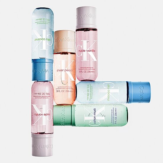 Calvin Klein Ck Silky Coconut Hair & Body Perfume Mist, 7.9 Oz