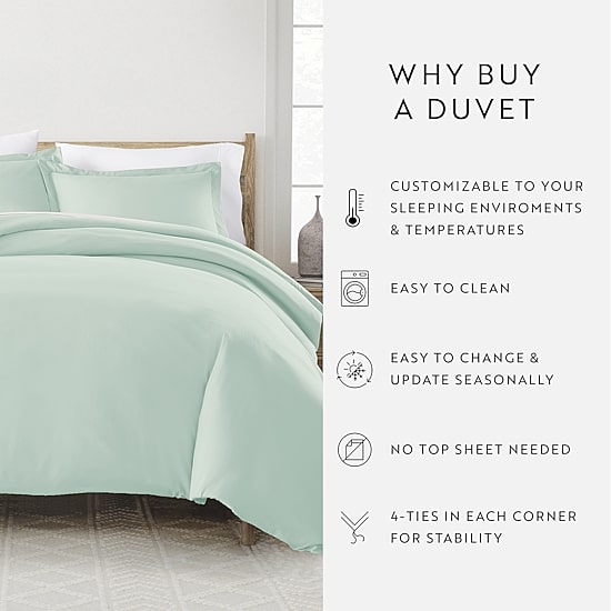Casual Comfort Premium Ultra Soft Duvet Cover Set