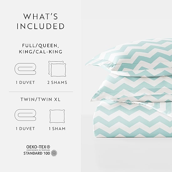Casual Comfort Premium Ultra Soft Arrow Pattern Duvet Cover Set