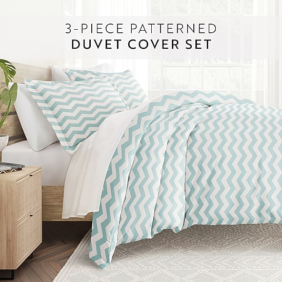 Casual Comfort Premium Ultra Soft Arrow Pattern Duvet Cover Set