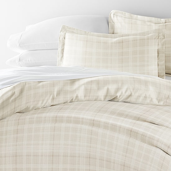 Casual Comfort™ Premium Ultra Soft Thatch Pattern Duvet Cover Set