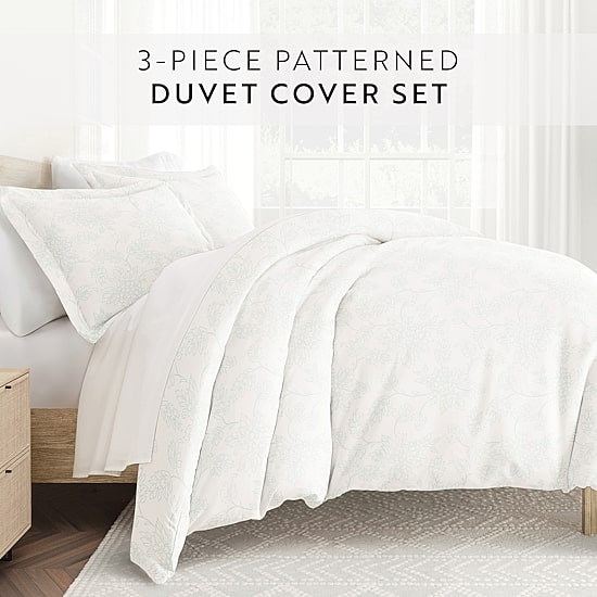 Casual Comfort™ Premium Ultra Soft Vine Pattern Duvet Cover Set