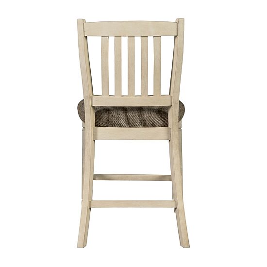 Signature Design by Ashley® Roanoke Set of 2 Upholstered Counter Height Stools