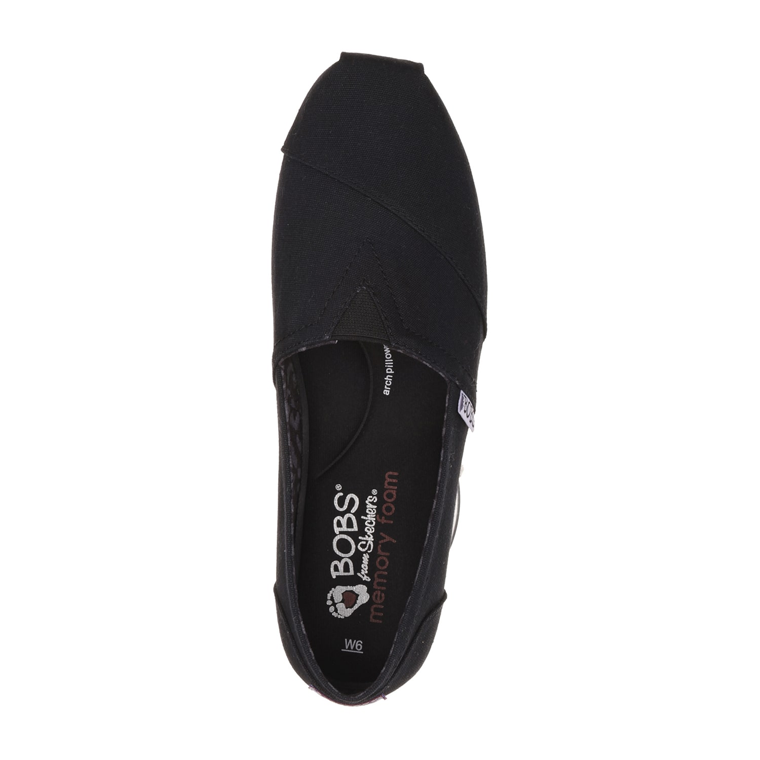 Skechers Bobs Plush Peace And Love Womens Round Closed Toe Slip-On Shoe