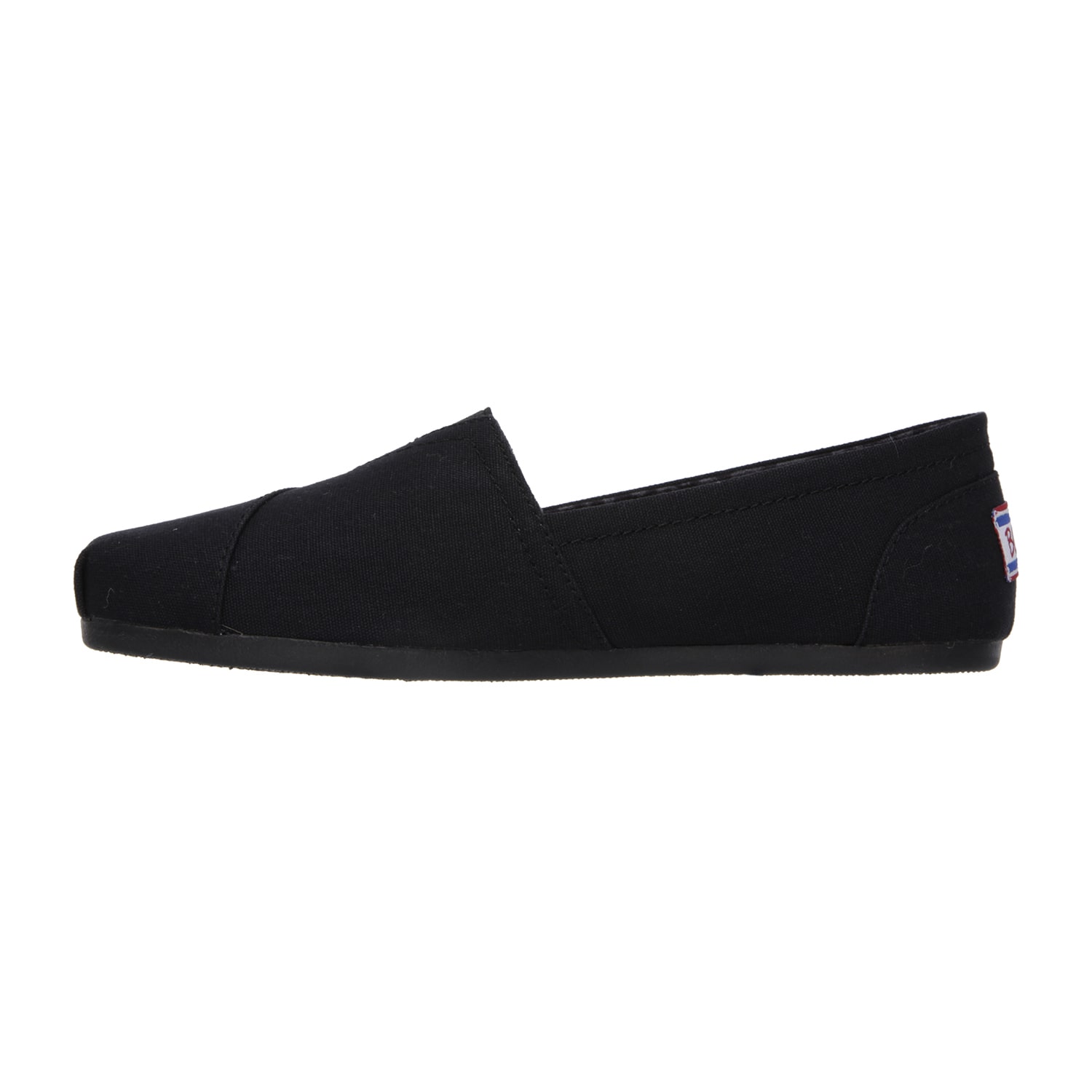 Skechers Bobs Plush Peace And Love Womens Round Closed Toe Slip-On Shoe