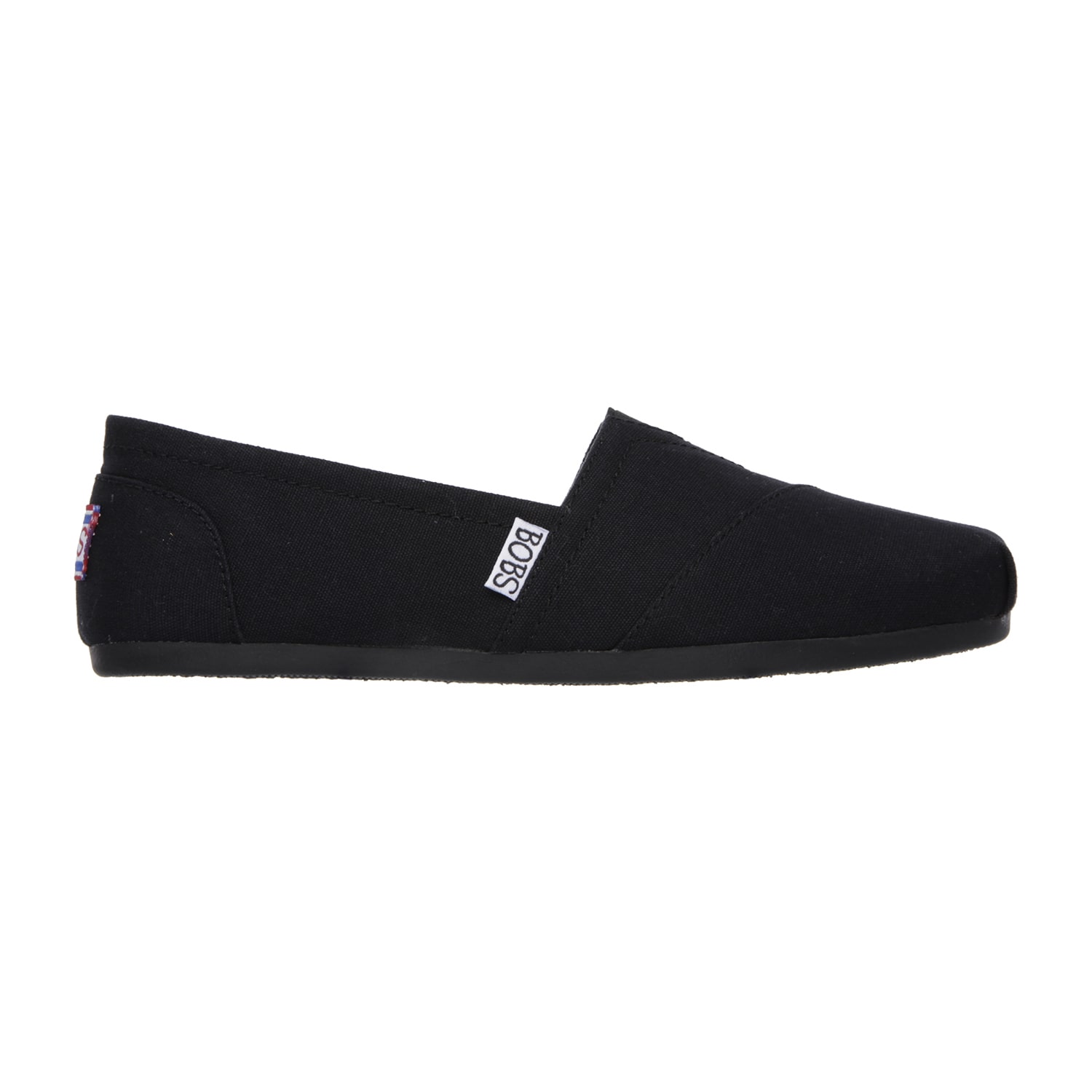 Skechers Bobs Plush Peace And Love Womens Round Closed Toe Slip-On Shoe