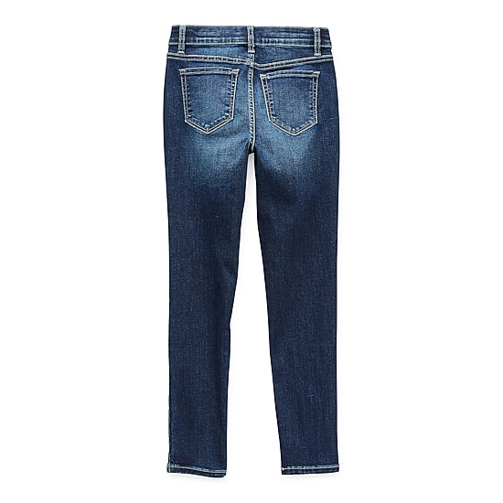 Thereabouts Superflex Little & Big Kid Girls Adjustable Waist Stretch Fabric Skinny Fit Denim Jean
