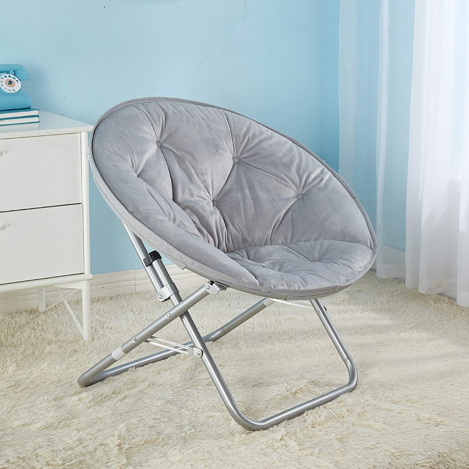 Urban Shop Adult Saucer Chair