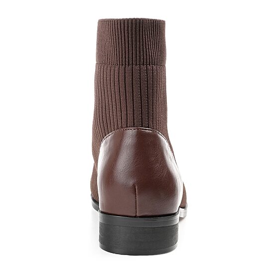 Journee Collection Womens Bexlie Stacked Heel Booties
