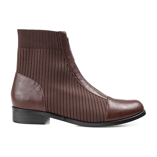 Journee Collection Womens Bexlie Stacked Heel Booties