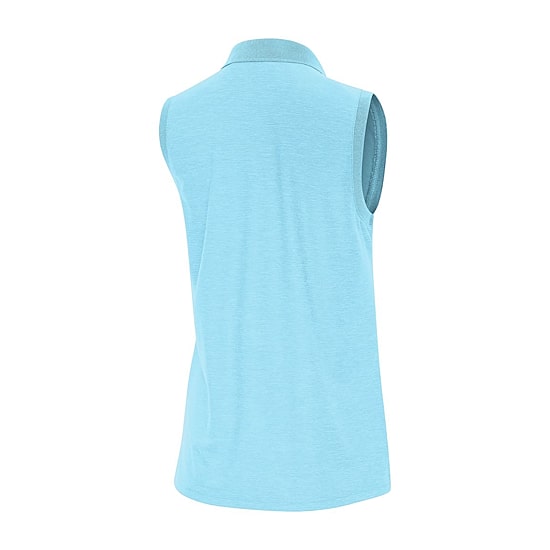 Antigua Recap Womens Golf Sleeveless Polo Shirt