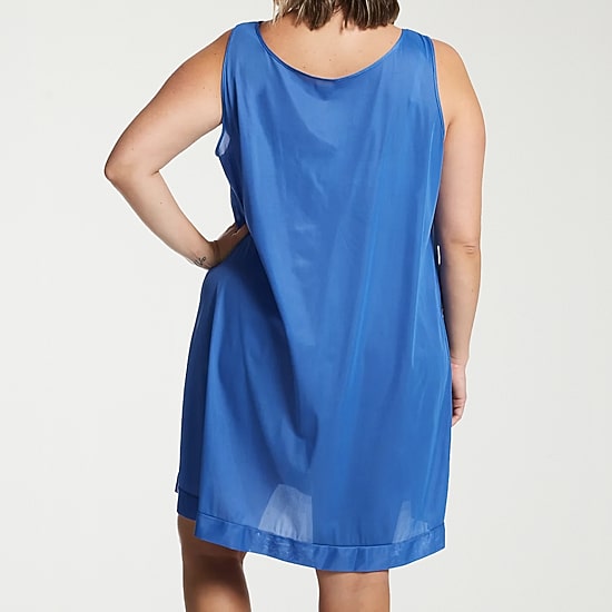 Exquisite Form Womens Plus Sleeveless V Neck Nightgown